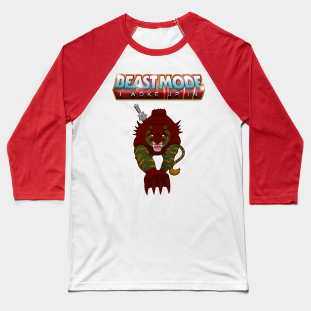 Beast Mode Baseball T-Shirt by michaeldean23